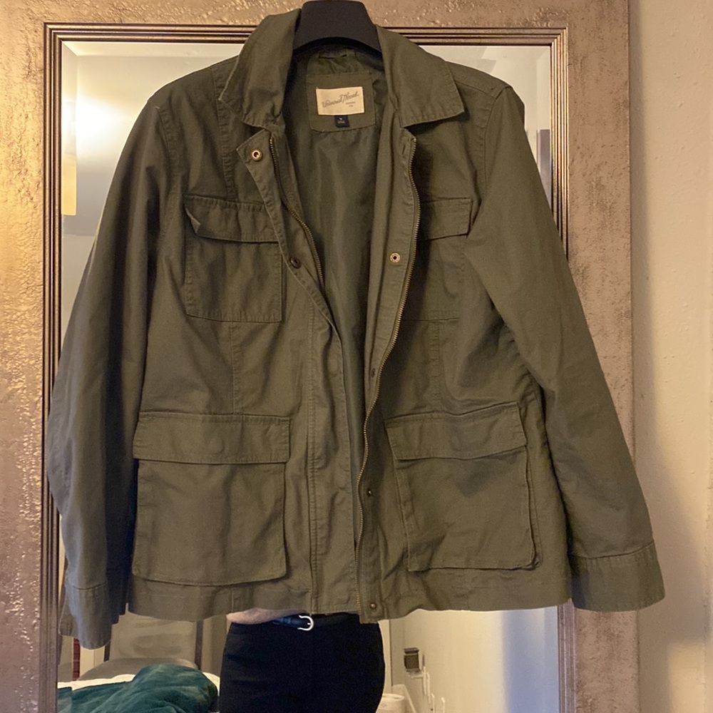 Universal Thread Green Jacket Women’s Medium - image 3